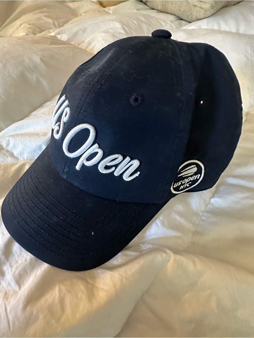 US Open Navy Embroidered Baseball Cap